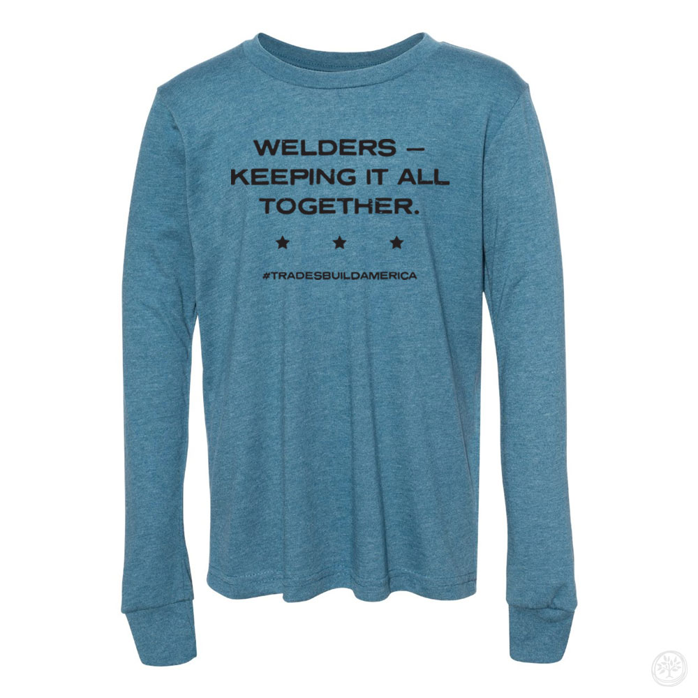 Welders YOUTH Bella + Canvas CVC Long Sleeve Tee